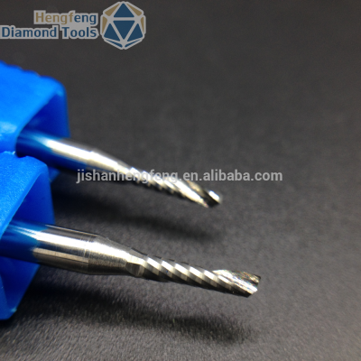 CNC Import a 3.175*2*32mm single blade spiral milling cutter